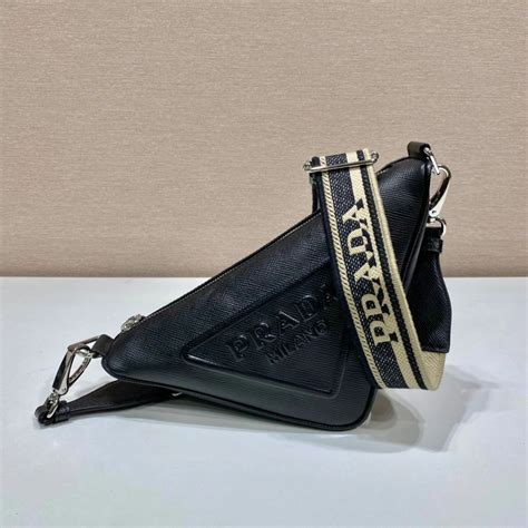 prada saffiano triangle bag|prada saffiano shoulder bag review.